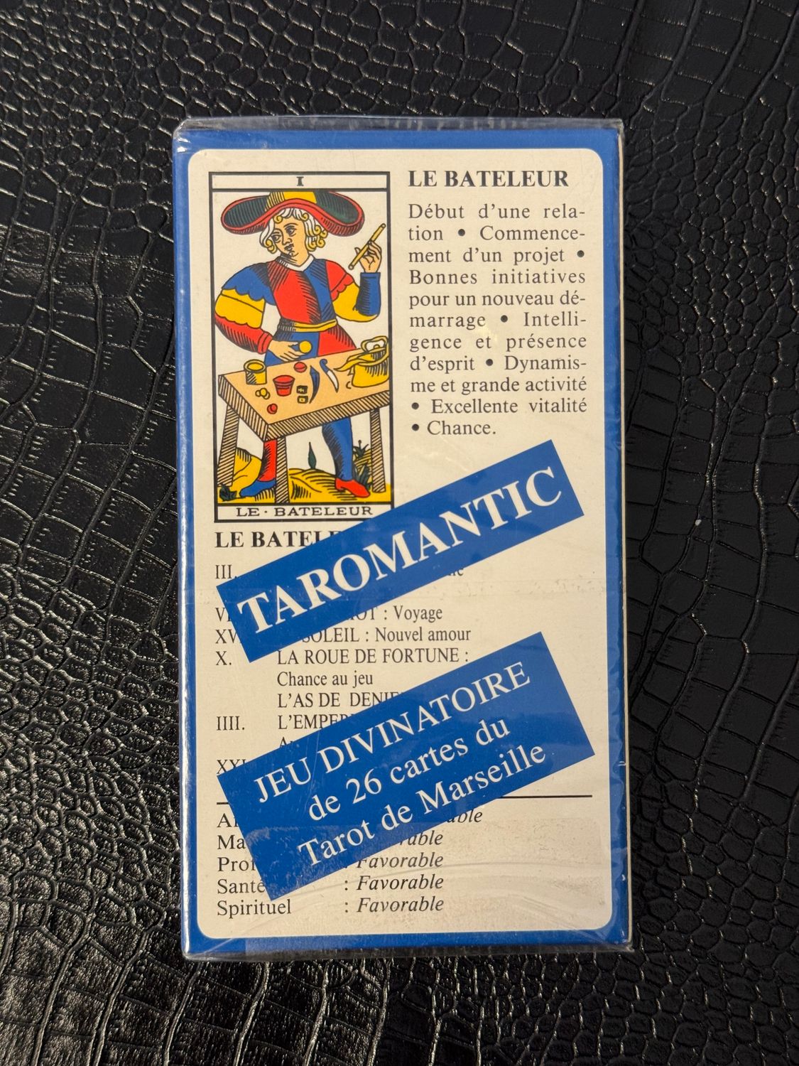 Taromantic jeux divinatoires du Tarot de Marseilles