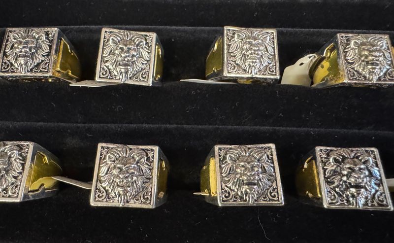 Bague lion