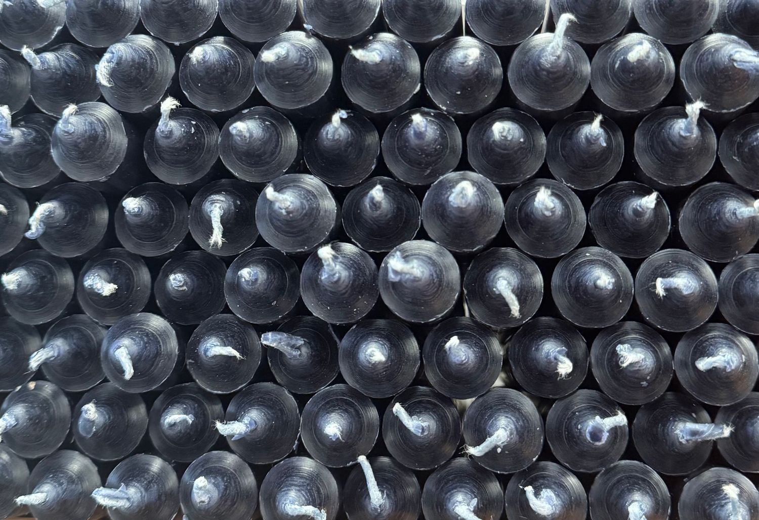 Bougies de couleur noir