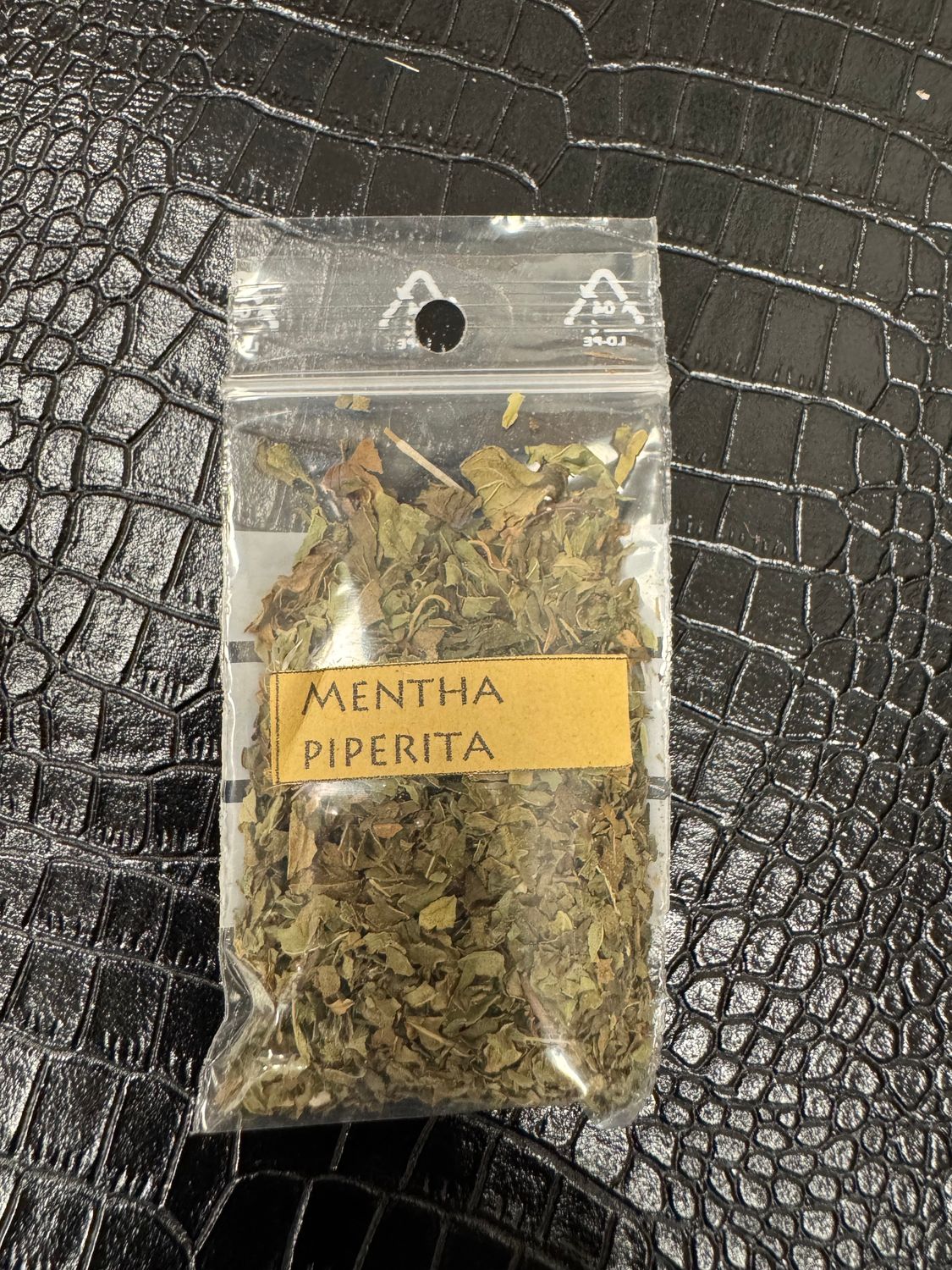 Feuilles de menthe poivrée