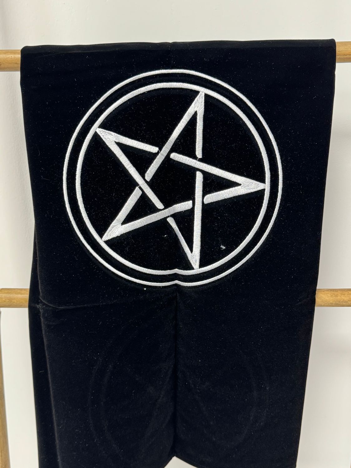 Tapis noir Wicca