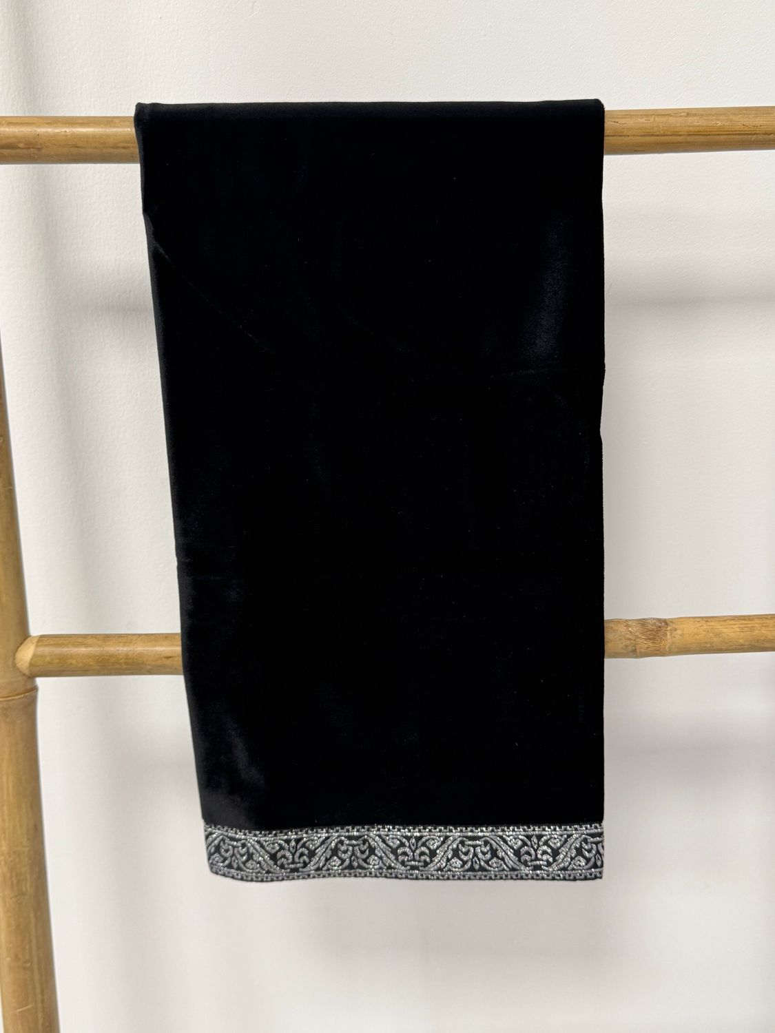 Tapis noir uni