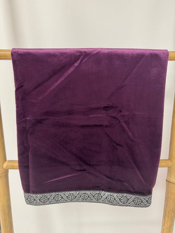 Tapis violet uni