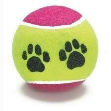 pelota de tennis para perro