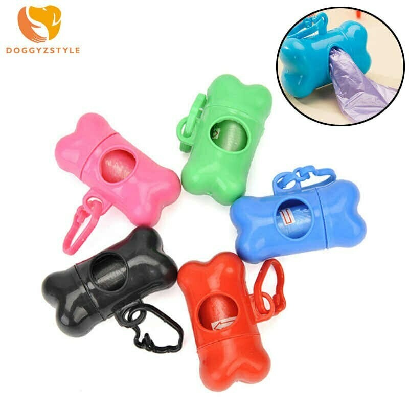 Dispensador de bolsas para desechos de mascota