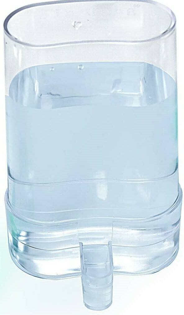 bebedero plastico  para erizos o hamster  220ml