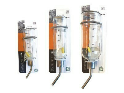 bebedero de vidrio Mpets  355ML
