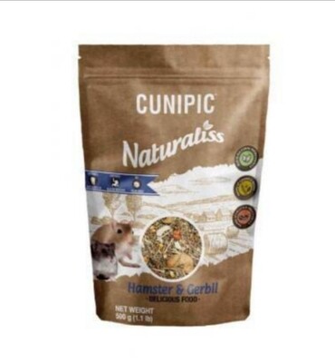 Pienso Cunipic Naturaliss Hamster y Jerbos 500g