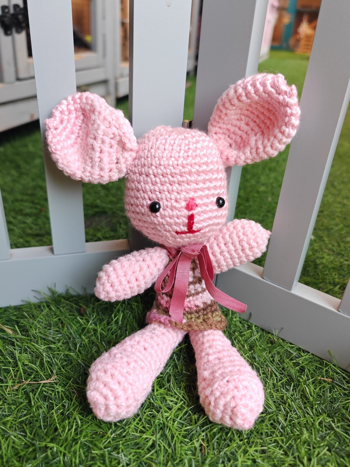 Muñeco amigurumi ratoncito mediano 
