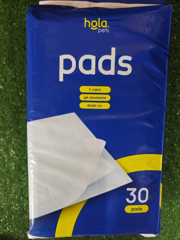 Puppy Pads 60 cm x 60 cm  30 unidades
