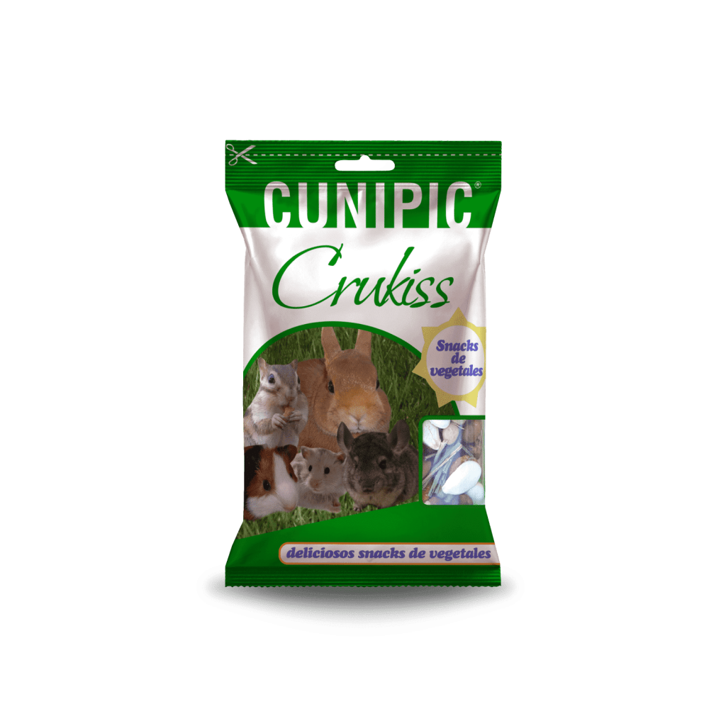 Crukiss Snacks de Verduras 75g (Para Conejos y Roedores)  