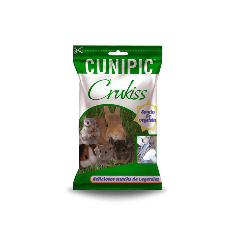 Crukiss Snacks de Verduras 75g (Para Conejos y Roedores)  