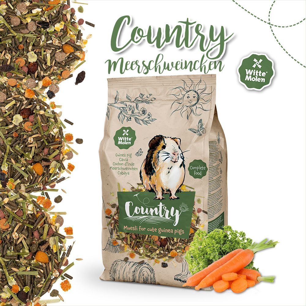 Pienso Country cobayas Witte Molen