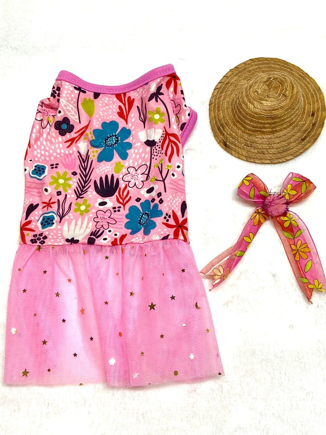 Vestido diseño floral 
