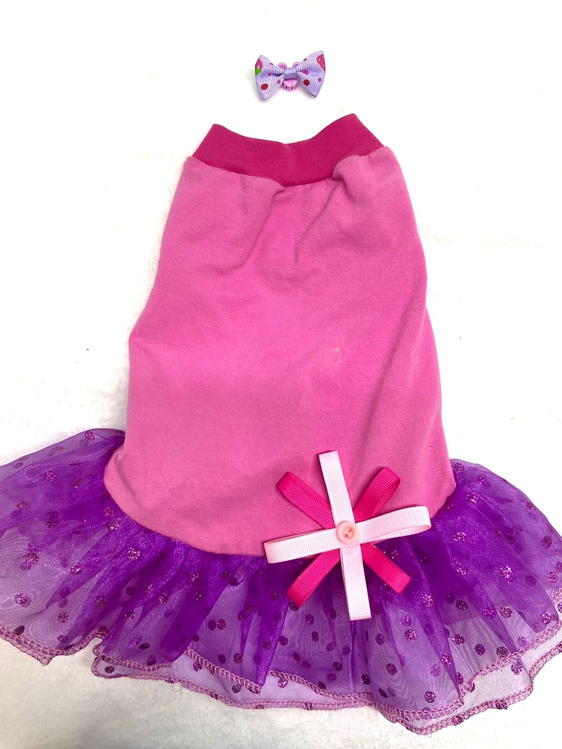 Vestido diseño rosa