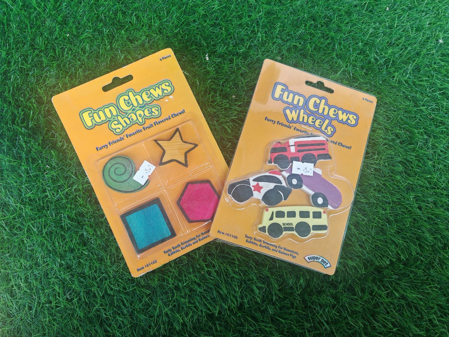 Juguetes de madera para hamster 