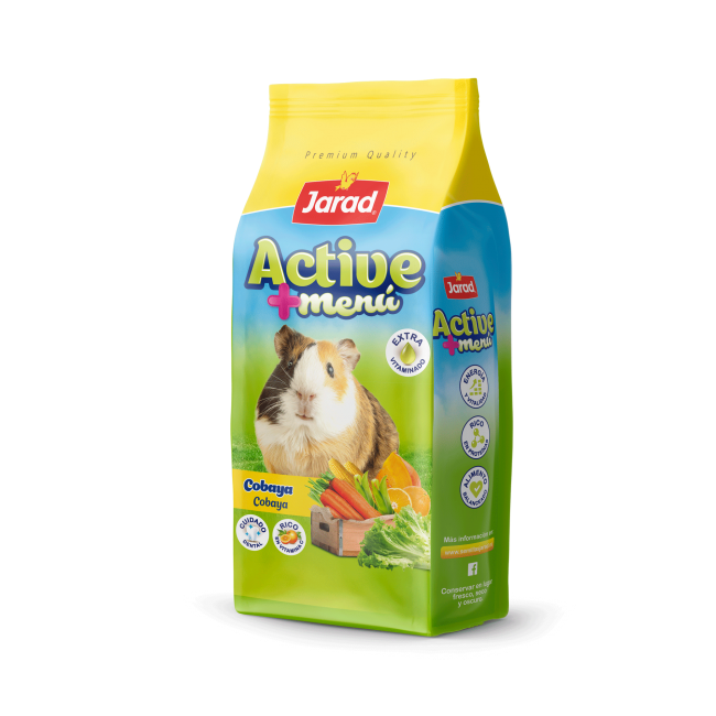 Pienso Jarad para cobayas Active +menú