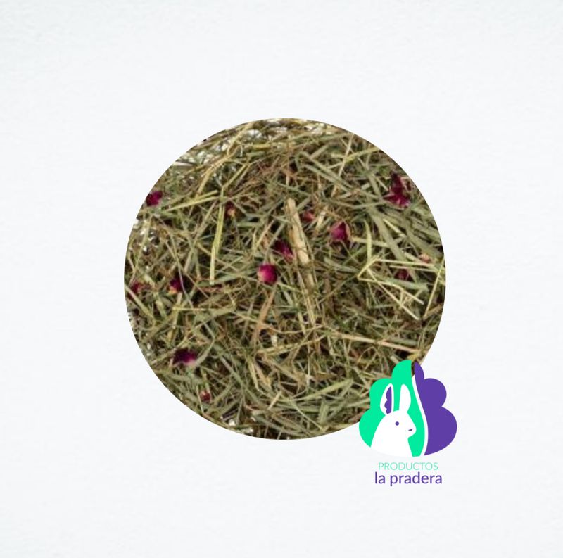 Heno Premium floral con rosas
