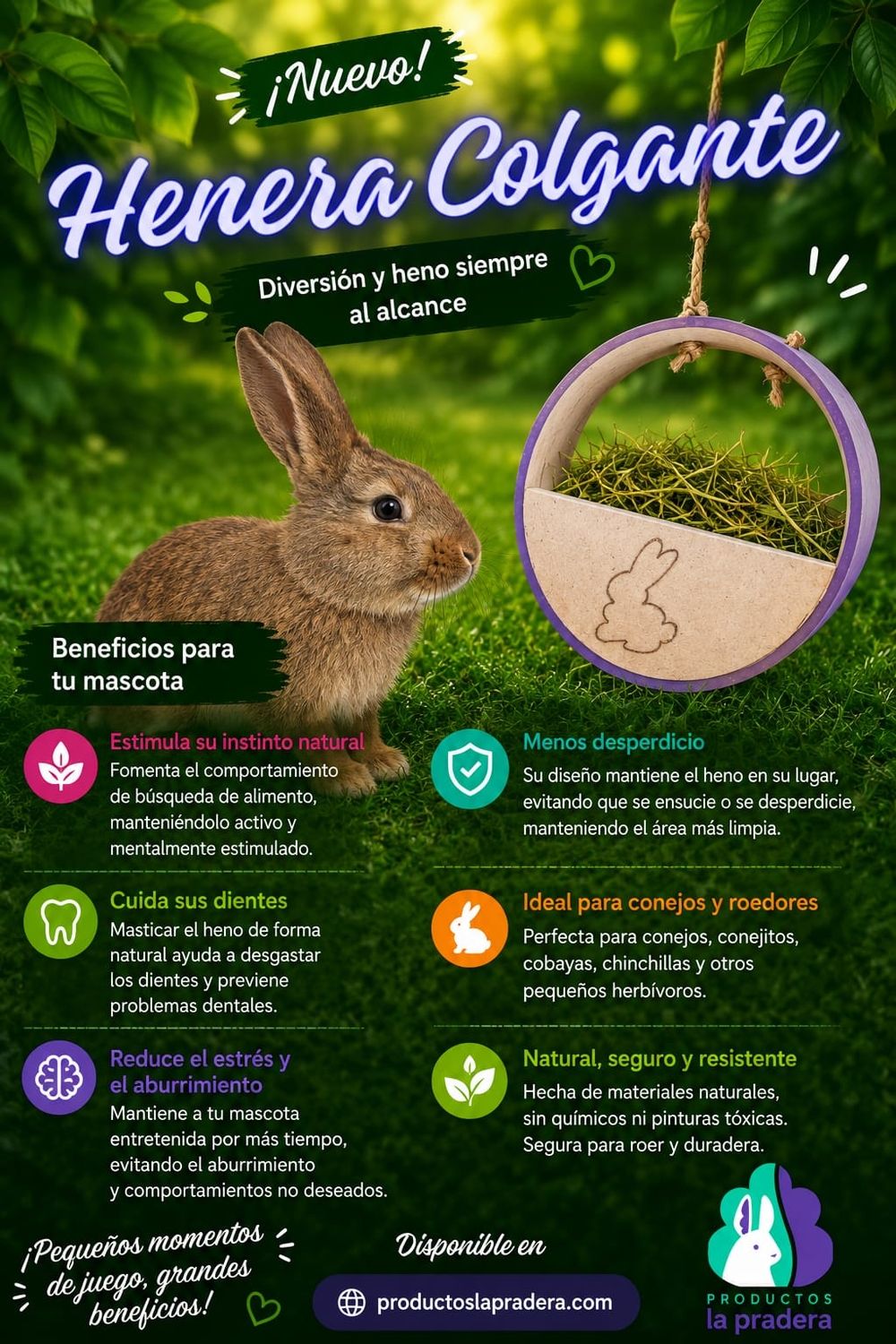 Henera colgante