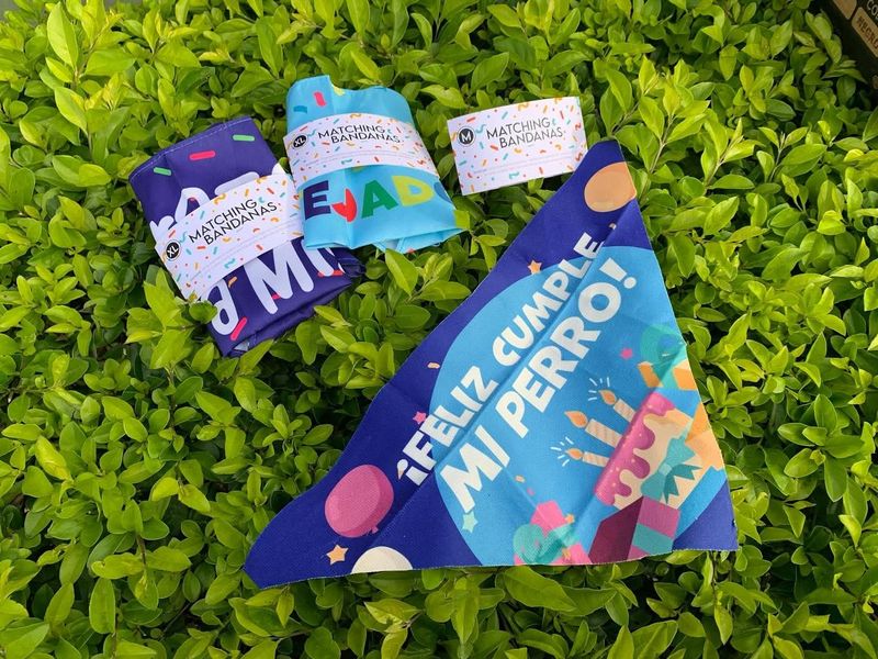Bandana de cumpleaños 