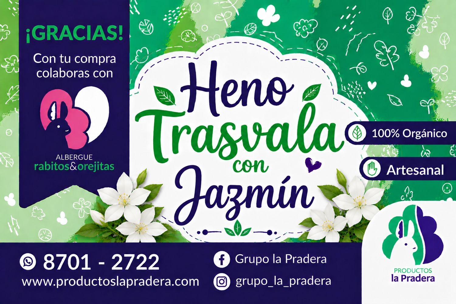 Heno Premium con Jazmin