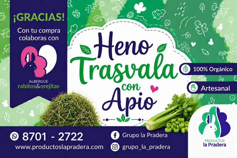 Heno Premium con apio