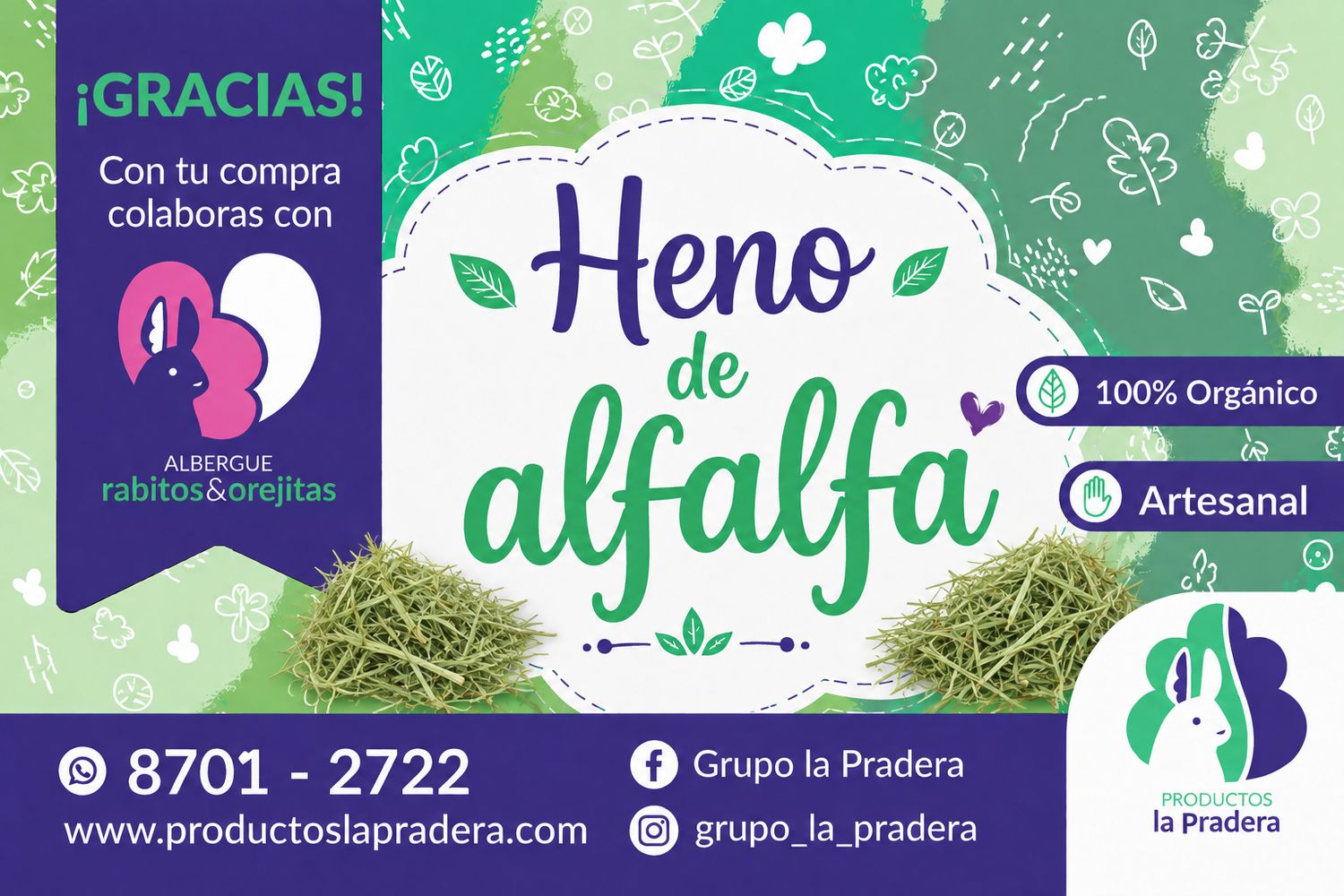 Heno Premium de alfalfa