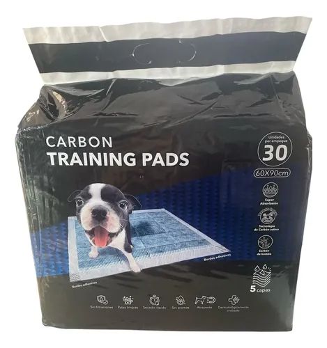 Puppy Pads 60 cm x 90 cm  carbón 30 unidades