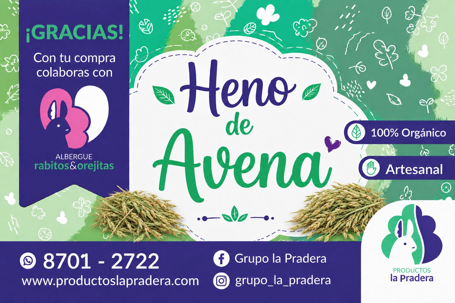 Heno de avena 