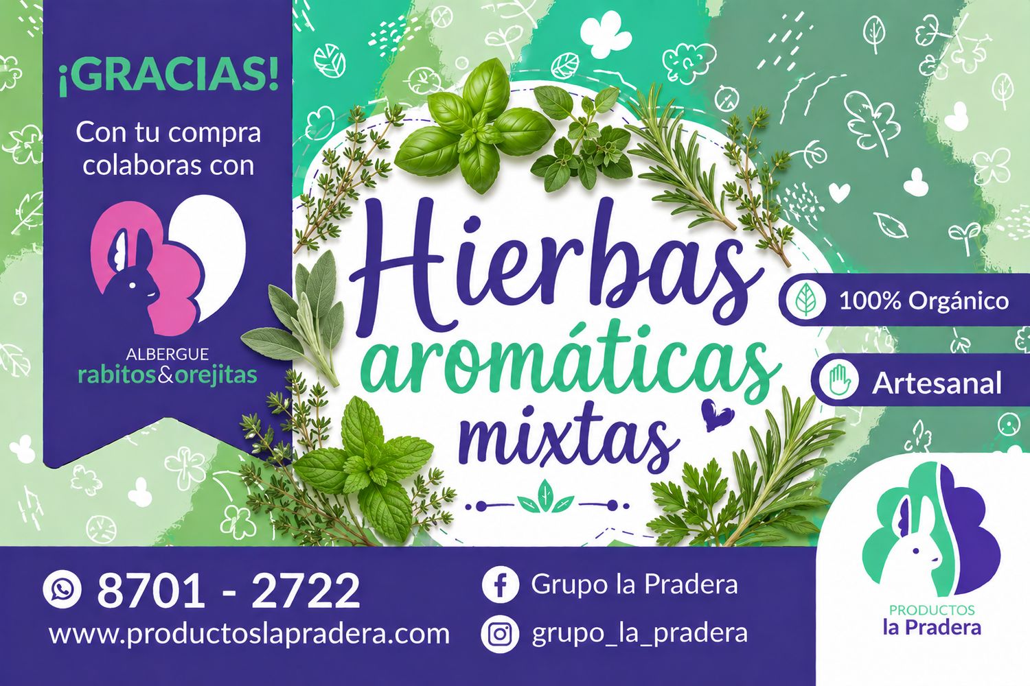 Mix hierbas aromáticas 