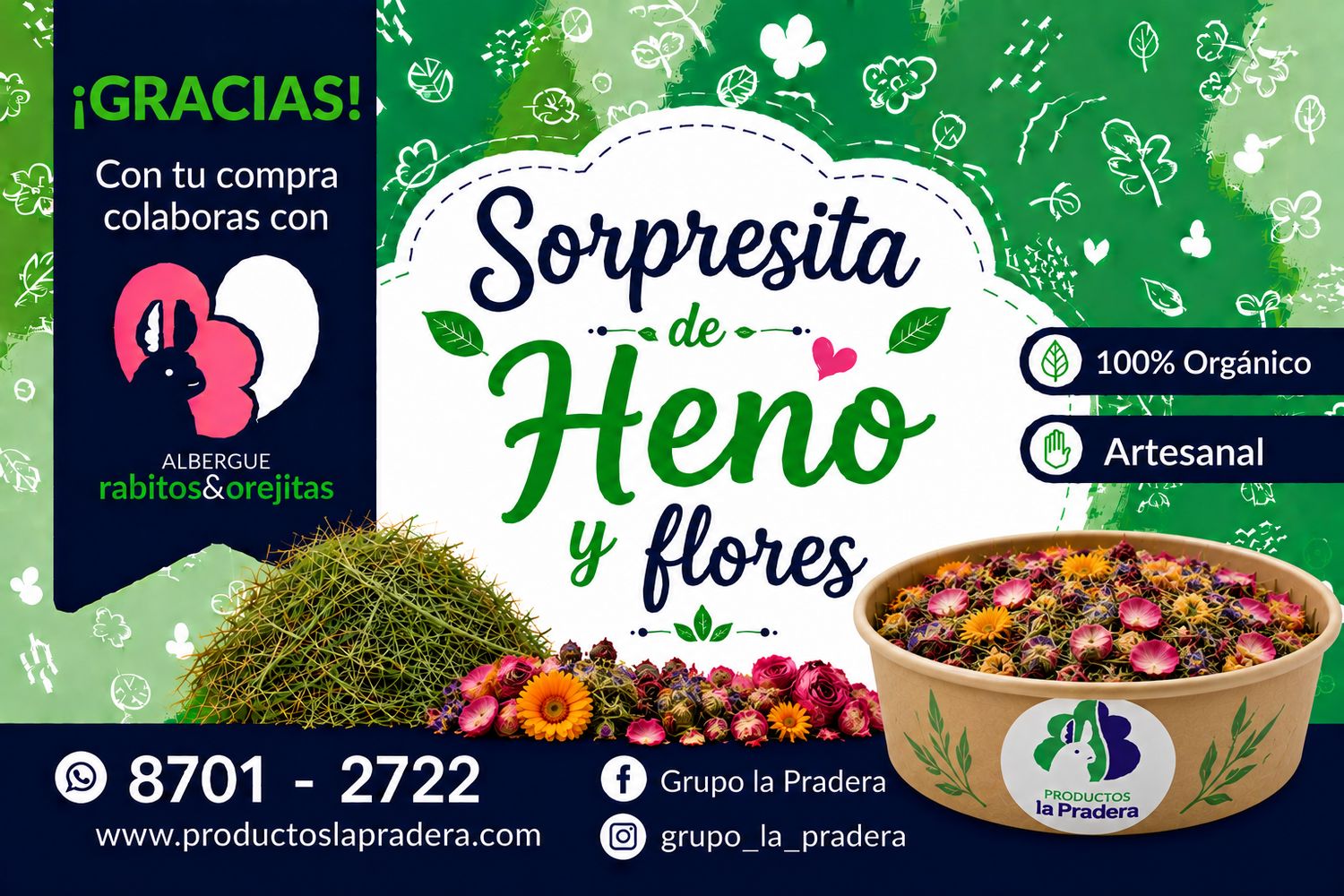 Sorpresitas de heno