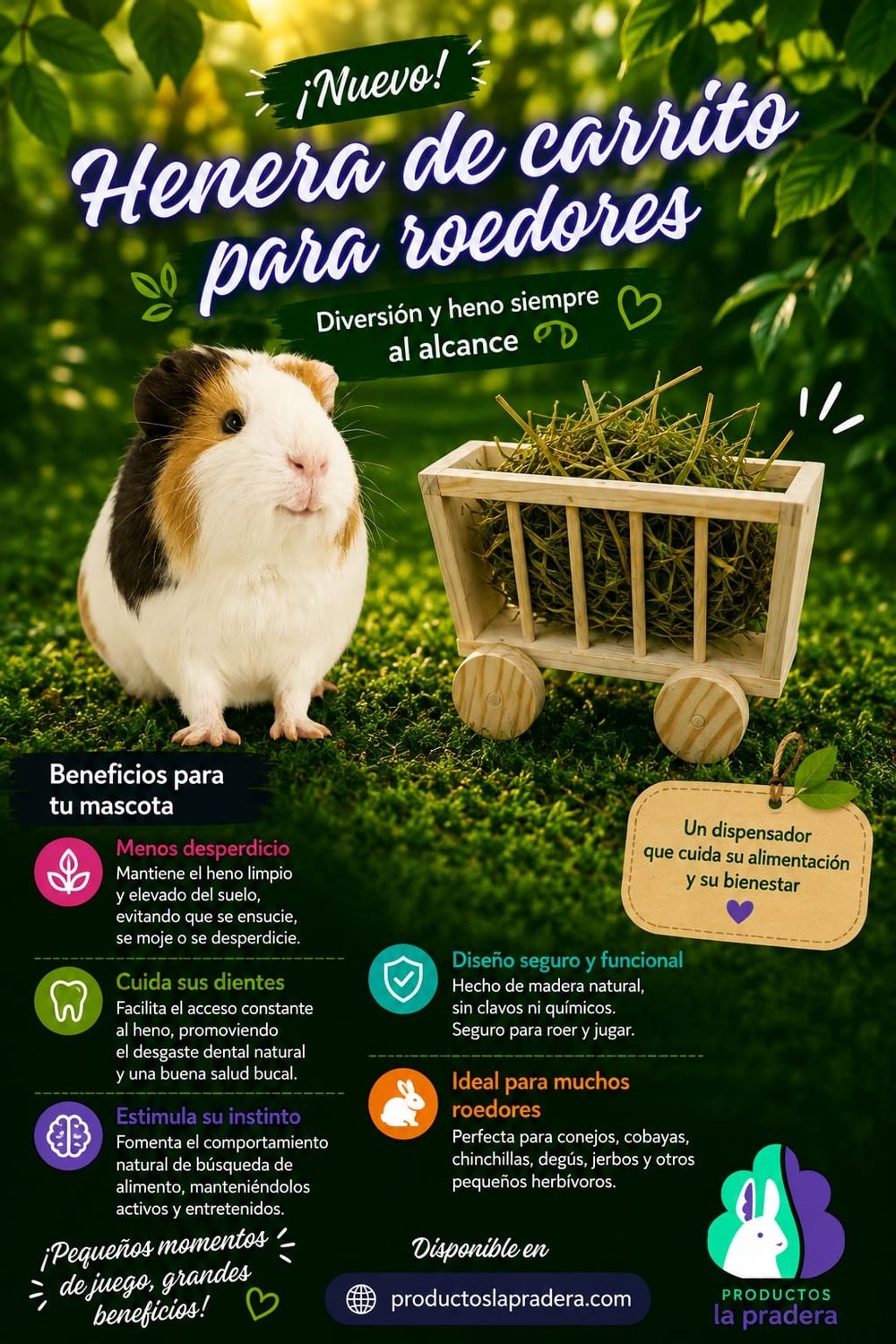 Carrito para heno