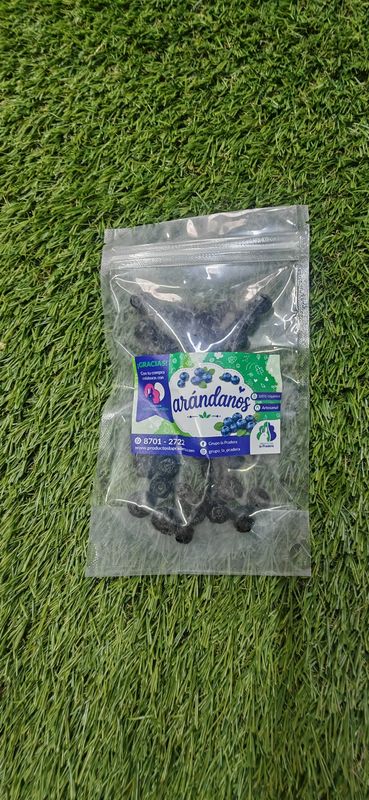 Snack de arándanos deshidratados 