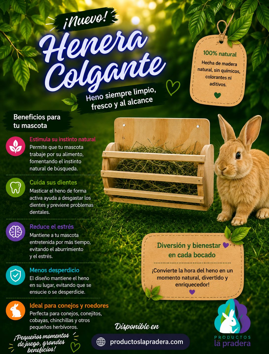Henera colgante