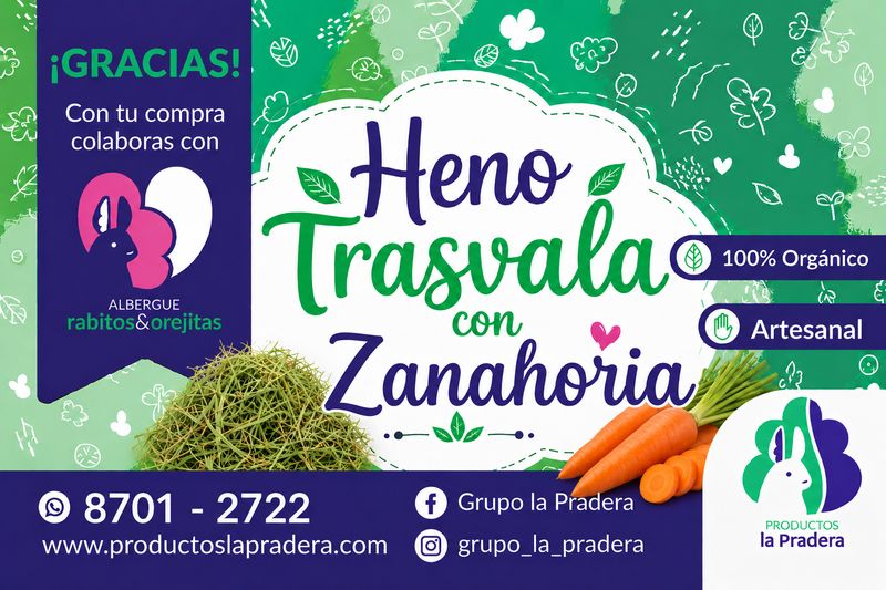 Heno  Premium frutal zanahoria