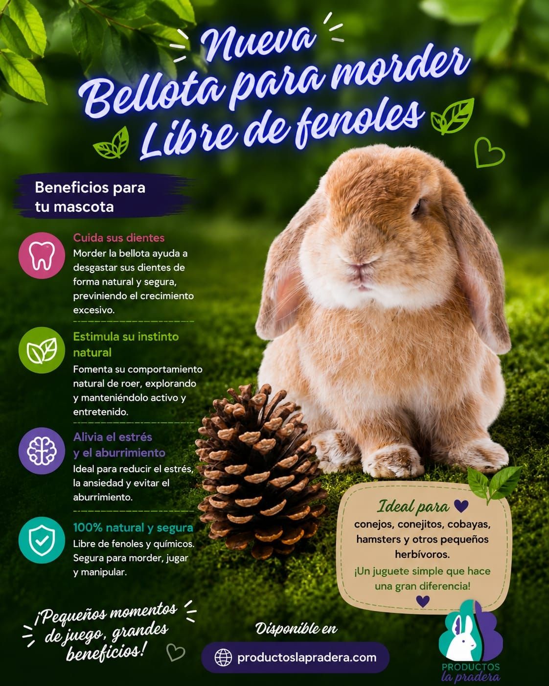 Juguete de Bellota Grande