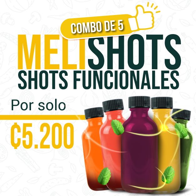Combo de 5 Shots Funcionales