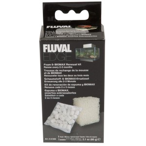 Fluval Edge Foam Pad and Biomax Renewal Kit