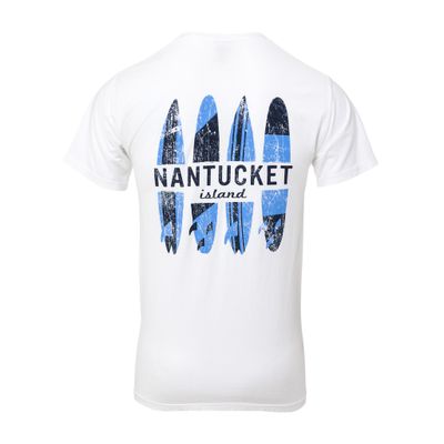 CC Mens Tee Nantucket Island Surfboards