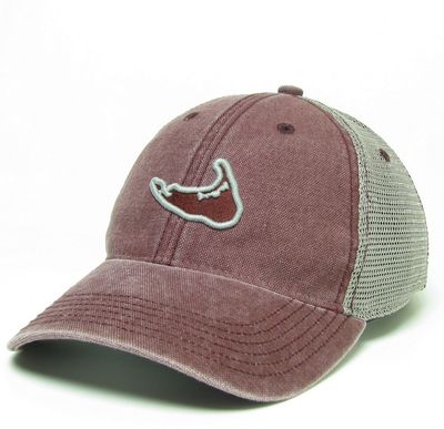 Legacy Hat Trucker Island Outline