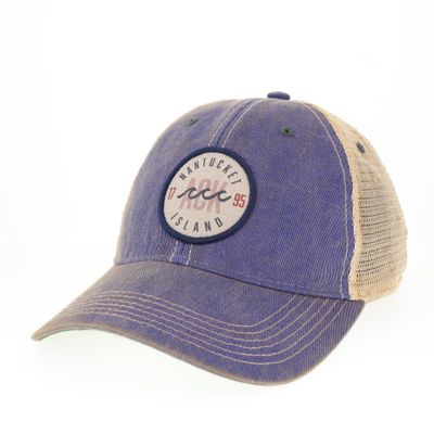Legacy Hat Trucker Wave Circle Patch