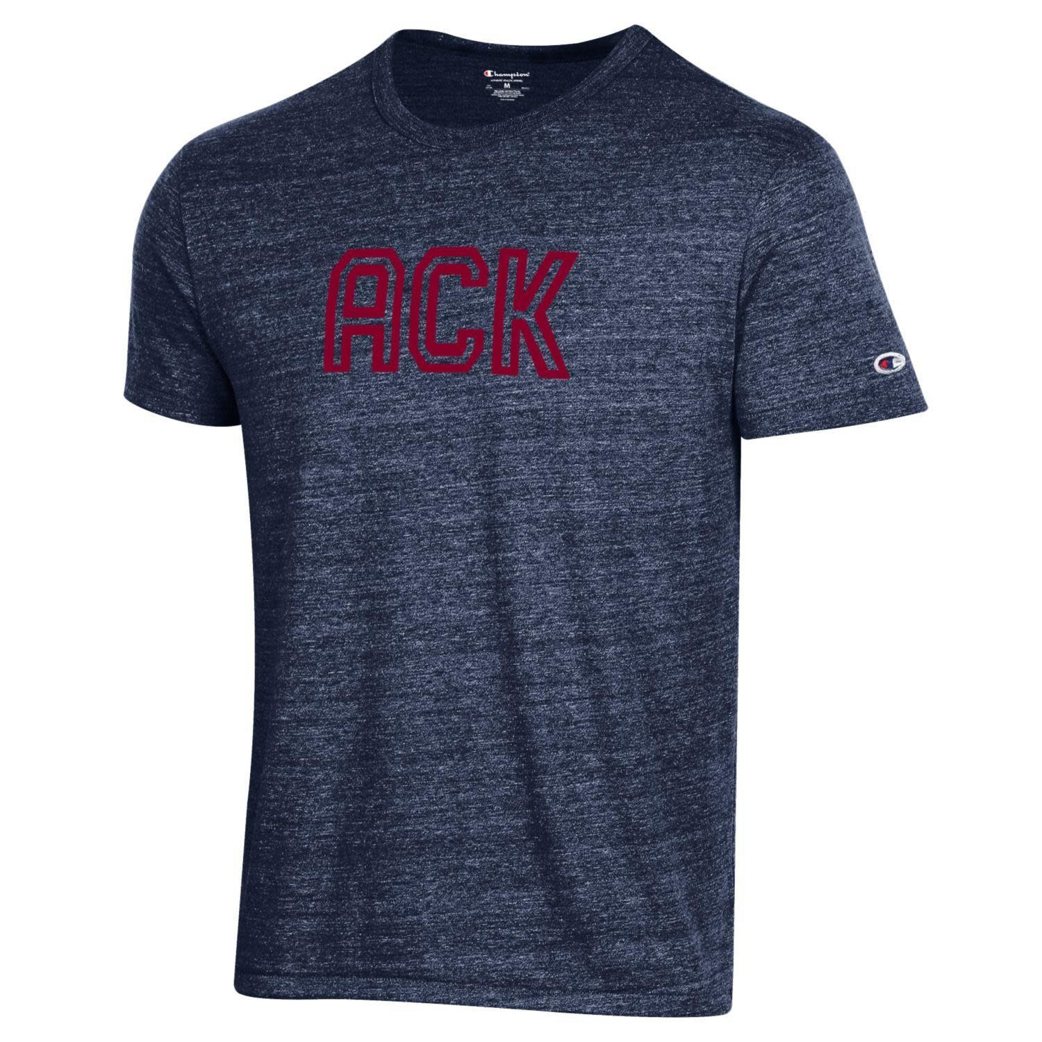 Champion Mens Tee ACK, Color: Navy, Size: S