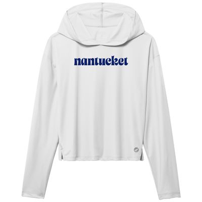 League Ladies Long Sleeve with Hood Retro Nantucket