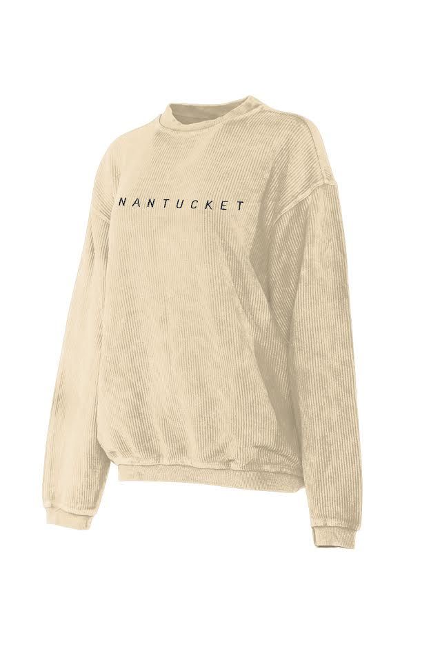 Chicka-D Ladies CN Straight Nantucket, Color: Sand, Size: S