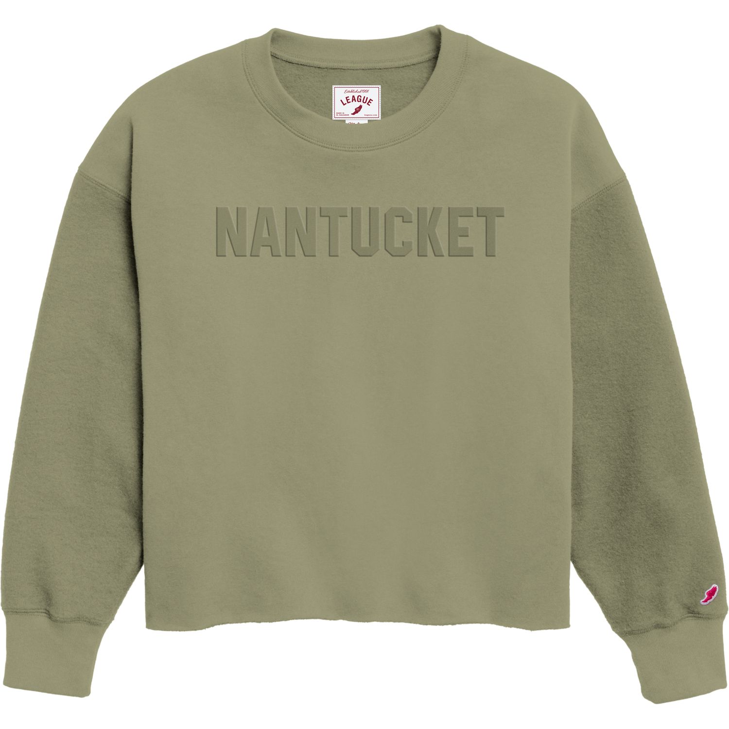 League Ladies CN Straight Nantucket, Color: Green, Size: S