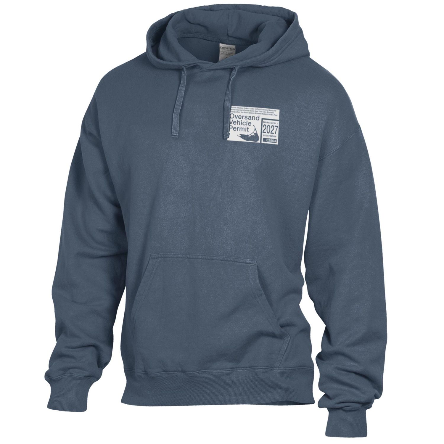 Comfort Wash Mens POH Oversand, Color: Denim, Size: S