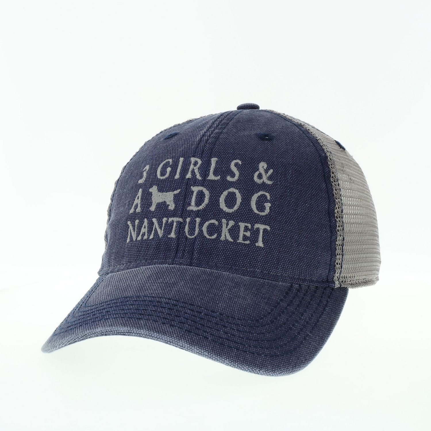 Legacy Hat Trucker 3 Girls, Color: Navy/Grey