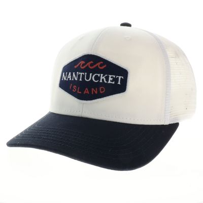 Legacy Hat Trucker Nantucket Island Wave Patch