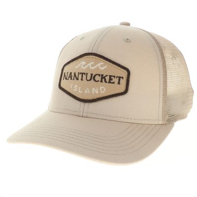 Legacy Hat Trucker Nantucket Island Wave Patch