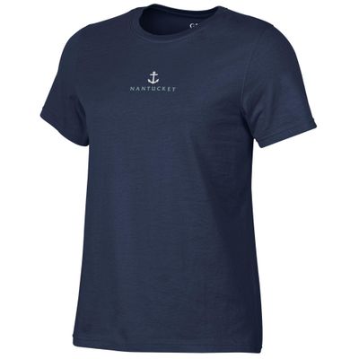 Gear Ladies Tee Emb Anchor over Nantucket